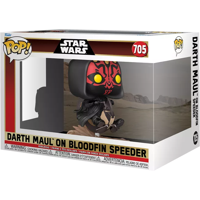Darth Maul on Bloodfin Speeder Box