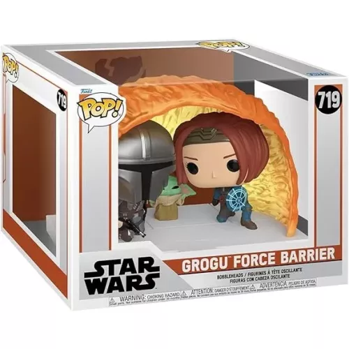 Funko Pop! Grogu Force Barrier #719 Star Wars Vinyl Figure Box