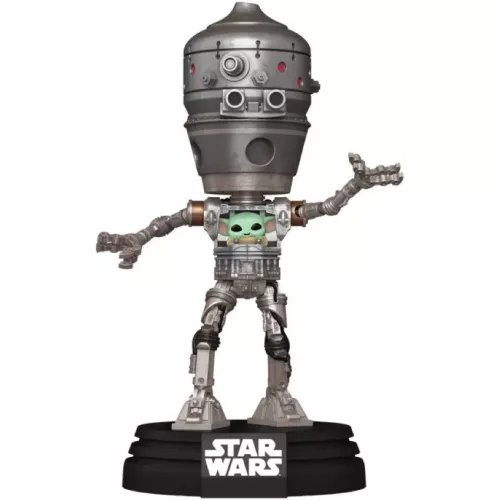 Funko Pop! IG-12 with Grogu #720 Lights & Sound! Star Wars
