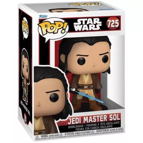 Funko Pop! Jedi Master Sol #725 Star Wars Vinyl Figure Box