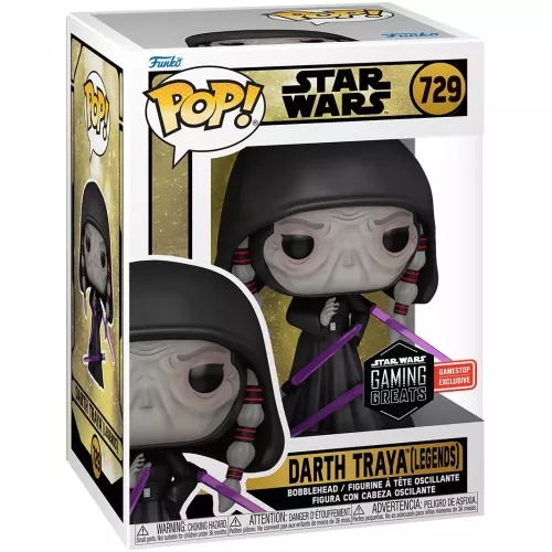 Funko Pop! Darth Traya (Legends) #729 Star Wars Vinyl Figure Box