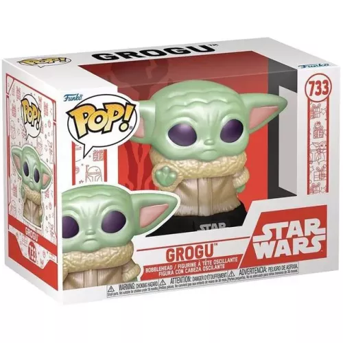 Funko Pop! Grogu #733 Stylized Holiday Star Wars Vinyl Figure Box