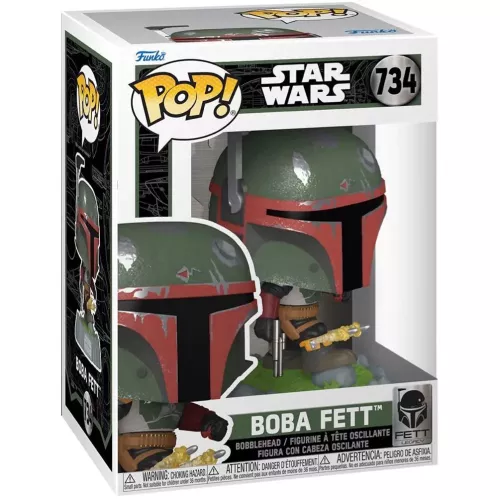 Funko Pop! Boba Fett #734 with Rockets Star Wars Fett Legacy Box