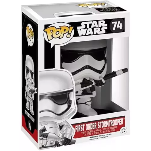 Funko Pop! First Order Stormtrooper #74 Heavy Artillery Box