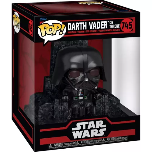 Funko Pop! Darth Vader on Throne #745 Star Wars Vinyl Figure Box
