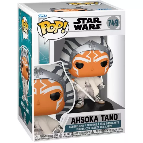 Funko Pop! Ahsoka Tano #749 the White Star Wars Vinyl Figure Box