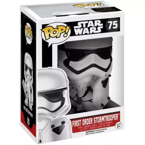 Funko Pop! First Order Stormtrooper #75 Riot Gear Star Wars Box