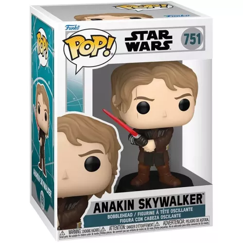 Funko Pop! Anakin Skywalker #751 with Red Lightsaber Box