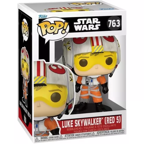 Funko Pop! Luke Skywalker (Red 5) #763 Star Wars Vinyl Figure Box