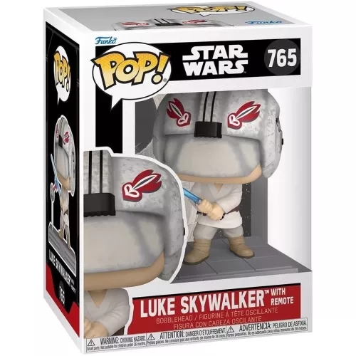 Funko Pop! Luke Skywalker with Remote #765 Star Wars Box