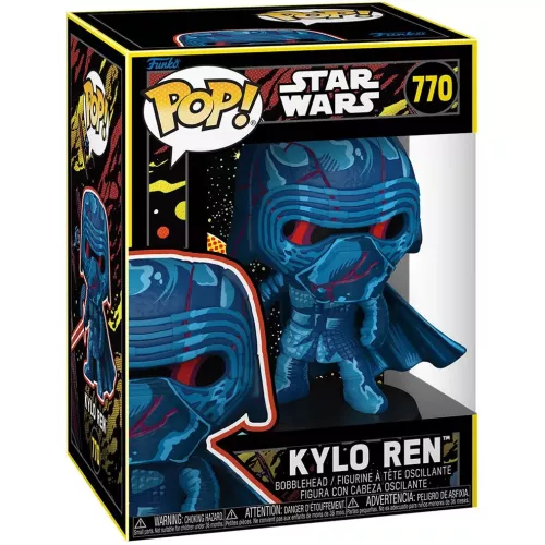 Funko Pop! Kylo Ren #770 Retro Star Wars Vinyl Figure Box