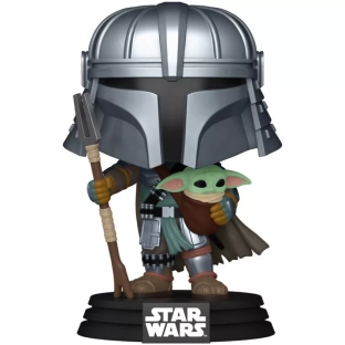 Mandalorian with Grogu