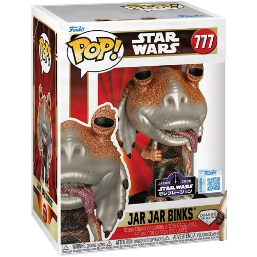 Funko Pop! Jar Jar Binks #777 Diamond Collection Star Wars Box