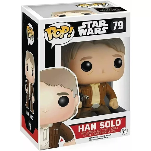 Funko Pop! Han Solo #79 Star Wars Vinyl Figure Box