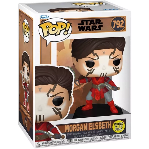 Funko Pop! Morgan Elsbeth #792 Glows in the Dark Star Wars Box