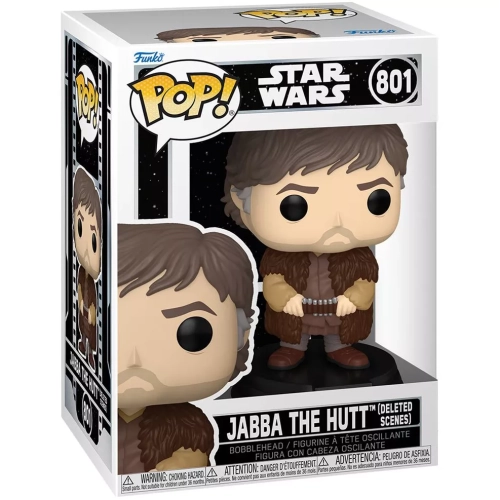 Funko Pop! Jabba the Hutt (Deleted Scene) #801 Human Version Box