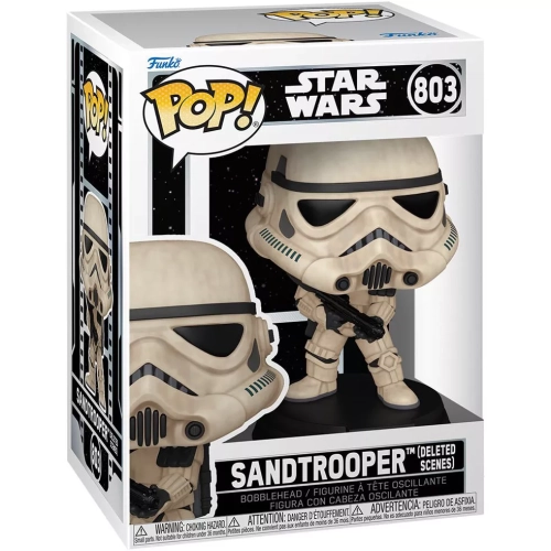 Funko Pop! Sandtrooper (Deleted Scene) #803 Surivial Backpack Box