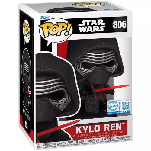 Funko Pop! Kylo Ren #806 Star Wars Vinyl Figure Box
