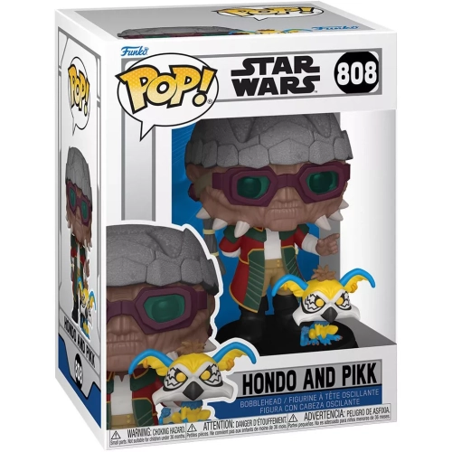 Funko Pop! Hondo and Pikk #808 Star Wars Vinyl Figure Box
