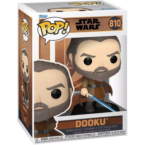 Funko Pop! Dooku #810 Star Wars Vinyl Figure Box