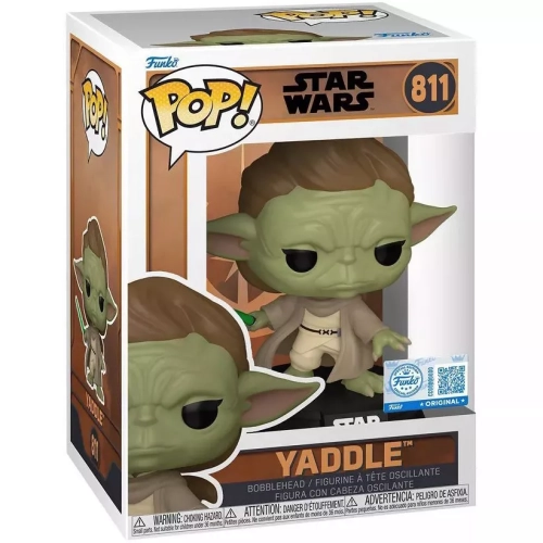 Funko Pop! Yaddle #811 Star Wars Vinyl Figure Box