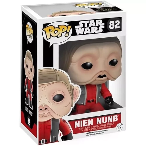 Funko Pop! Nien Nunb #82 Star Wars Vinyl Figure Box