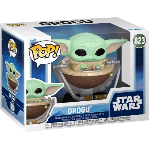 Funko Pop! Grogu #823 in Pram Star Wars Vinyl Figure Box