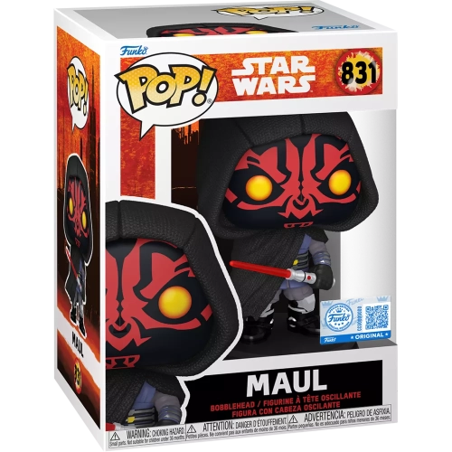 Funko Pop! Maul #831 with Robe Star Wars Vinyl Figure Box