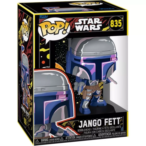Funko Pop! Jango Fett #835 Retro Star Wars Vinyl Figure Box