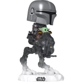 #837  The Mandalorian with Grogu in Imperial Remnant AT-RT - Collectible Figure