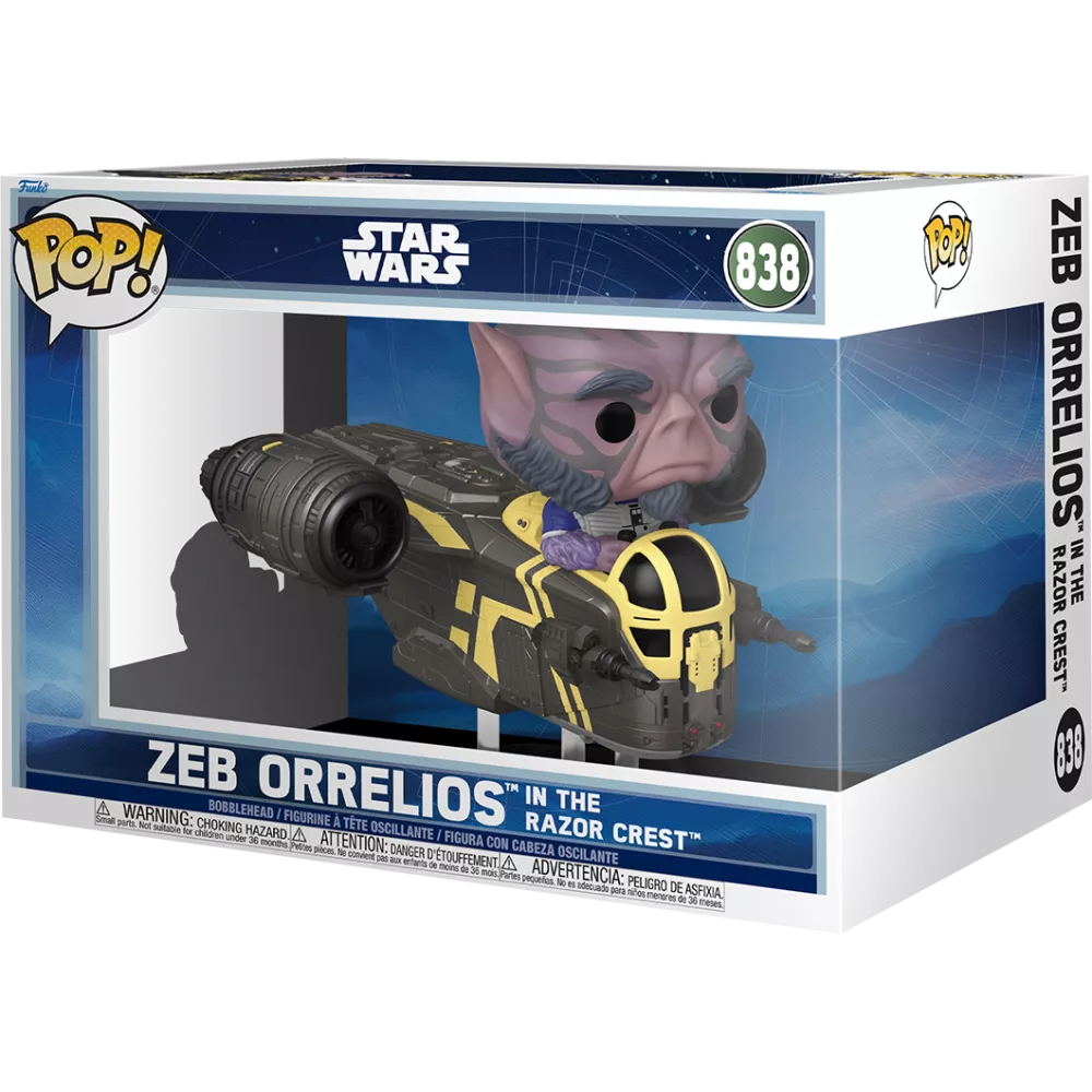 Zeb Orrelios in the Razor Crest Box