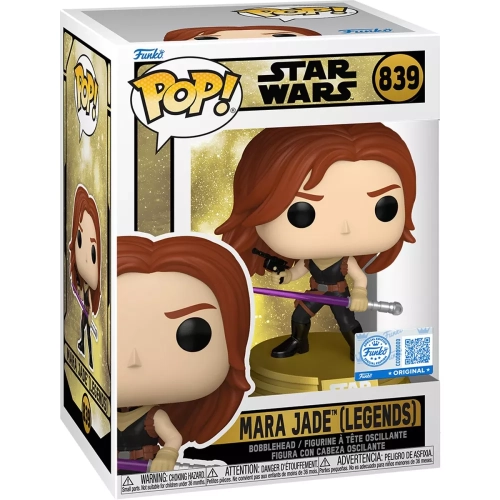 Funko Pop! Mara Jade (Legends) #839 Star Wars Vinyl Figure Box