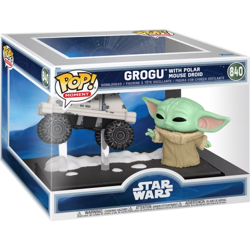 Funko Pop! Grogu with Polar Mouse Droid #840 Star Wars Box