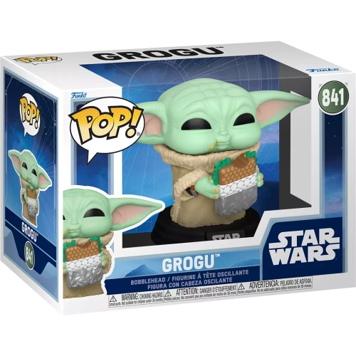 Funko Pop! Grogu #841 with Food Star Wars Vinyl Figure Box