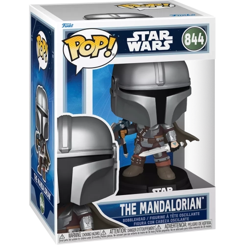 Funko Pop! The Mandalorian #844 Dual Wield Star Wars Box