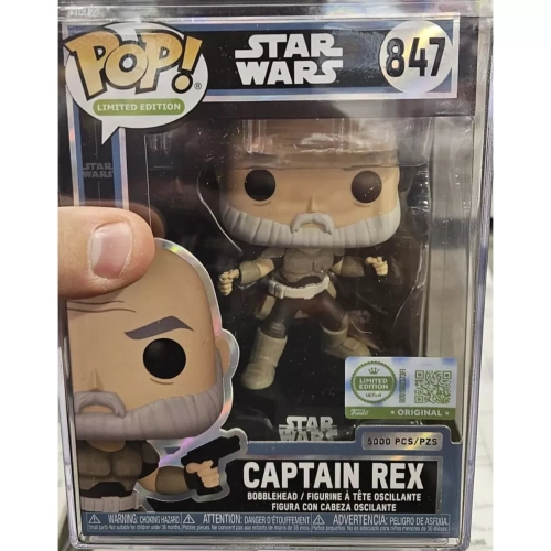 Funko Pop! Captain Rex #847 Star Wars Rebels Vinyl Figure Box
