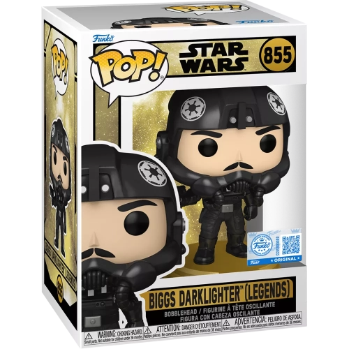 Funko Pop! Biggs Darklighter (Legends) #855 Star Wars Box