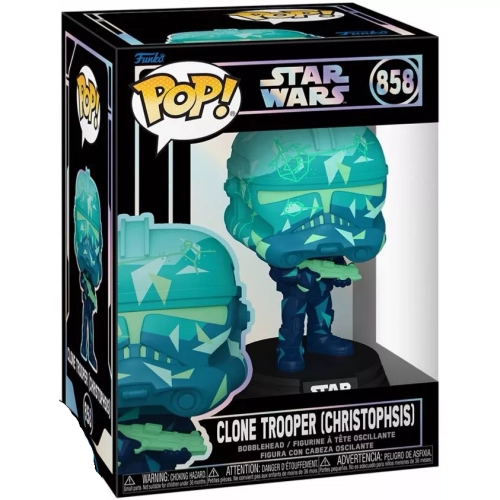 Funko Pop! Clone Trooper (Christophsis) #858 Star Wars Box