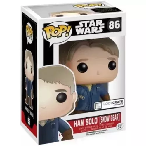 Funko Pop! Han Solo [Snow Gear] #86 Star Wars Vinyl Figure Box