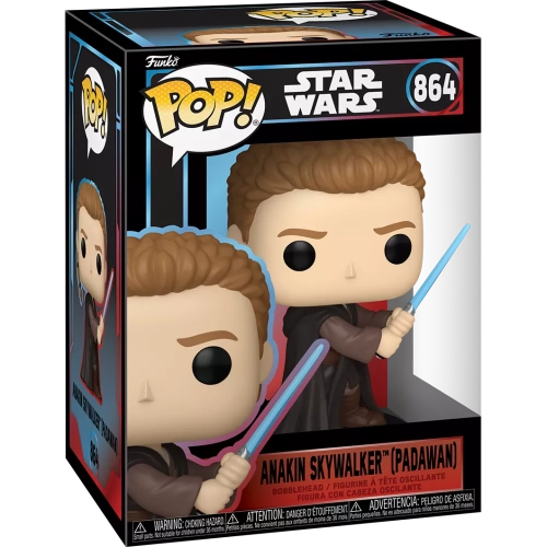Funko Pop! Anakin Skywalker (Padawan) #864 Star Wars Box