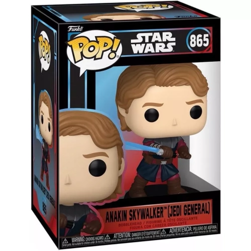 Funko Pop! Anakin Skywalker (Jedi General) #865 Star Wars Box