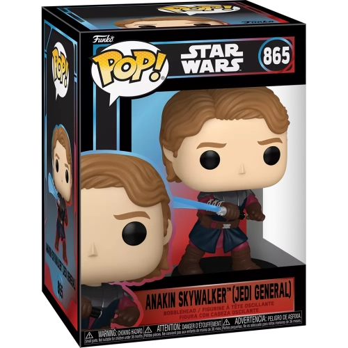 Funko Pop! Anakin Skywalker (Jedi General) #865 Star Wars Box