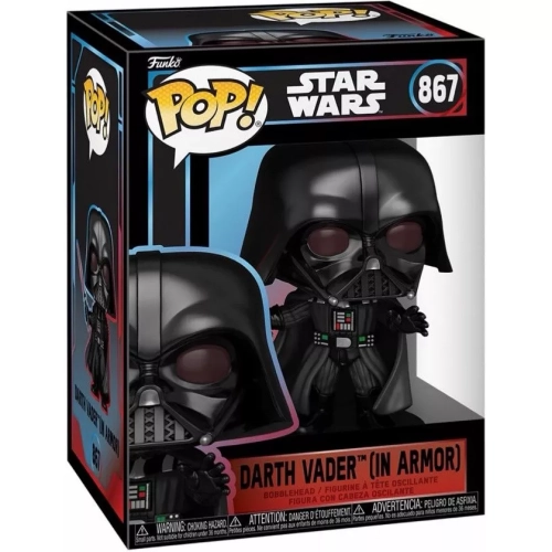 Funko Pop! Darth Vader (in Armor) #867 Star Wars Vinyl Figure Box