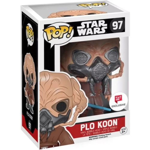Funko Pop! Plo Koon #97 Star Wars Vinyl Figure Box