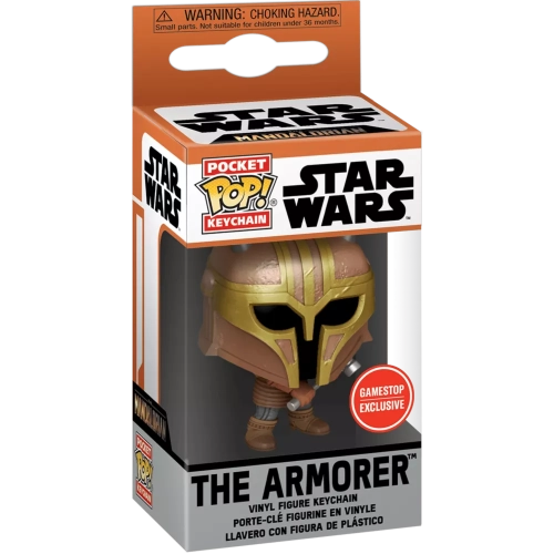 Funko Pop! The Armorer Pocket Pop! Keychain Star Wars Box