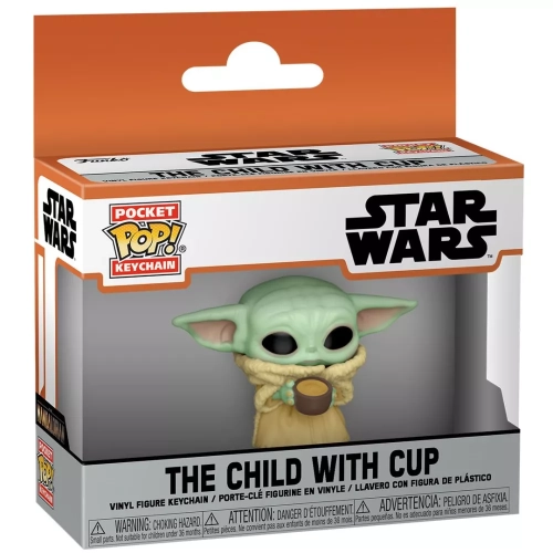 Funko Pop! The Child with Cup Pocket Pop! Keychain Box