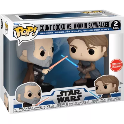 Funko Pop! Anakin Skywalker 2 Pack Star Wars Vinyl Figure Box