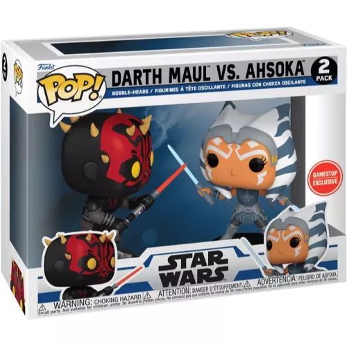 Funko Pop! Darth Maul 2 Pack Star Wars Vinyl Figure Box