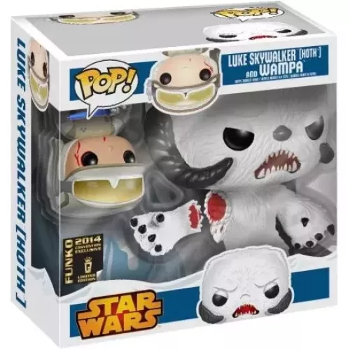 Funko Pop! Luke Skywalker [Hoth] 2 Pack Star Wars Vinyl Figure Box