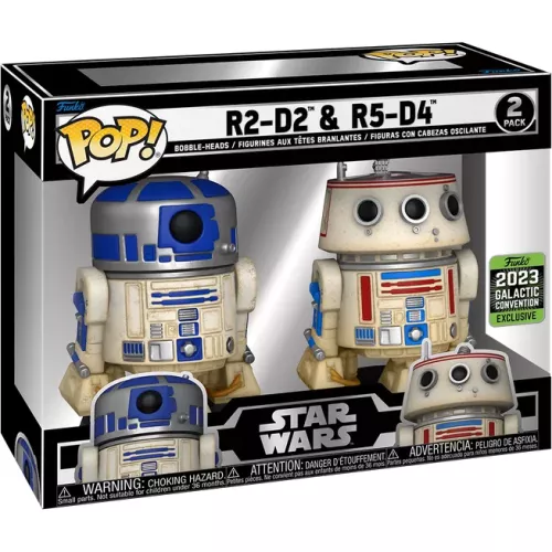 Funko Pop! R5-D4 2 Pack Star Wars Vinyl Figure Box